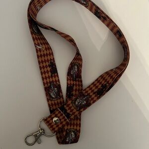 Harry Potter Gryffindor Crest Lanyard in Maroon and Gold - Never Used